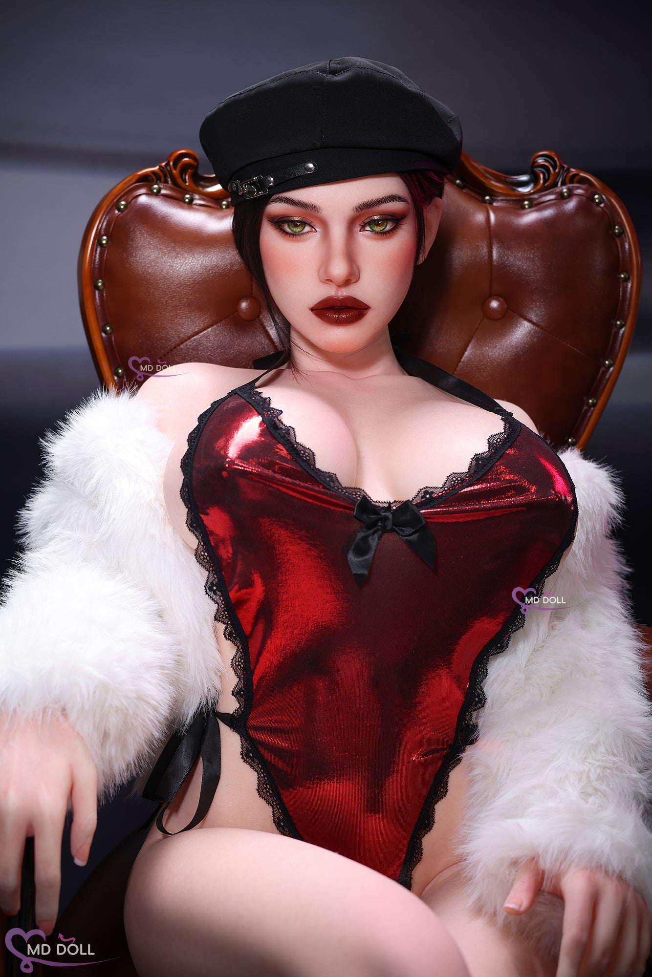 161cm/5ft3 H-cup Silicone Sex Doll – Leona