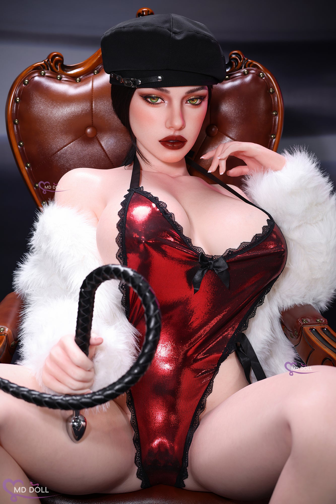 161cm/5ft3 H-cup Silicone Sex Doll – Leona