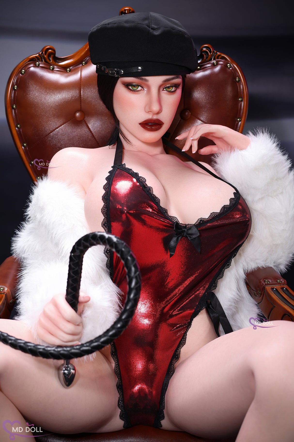161cm/5ft3 H-cup Silicone Sex Doll – Leona