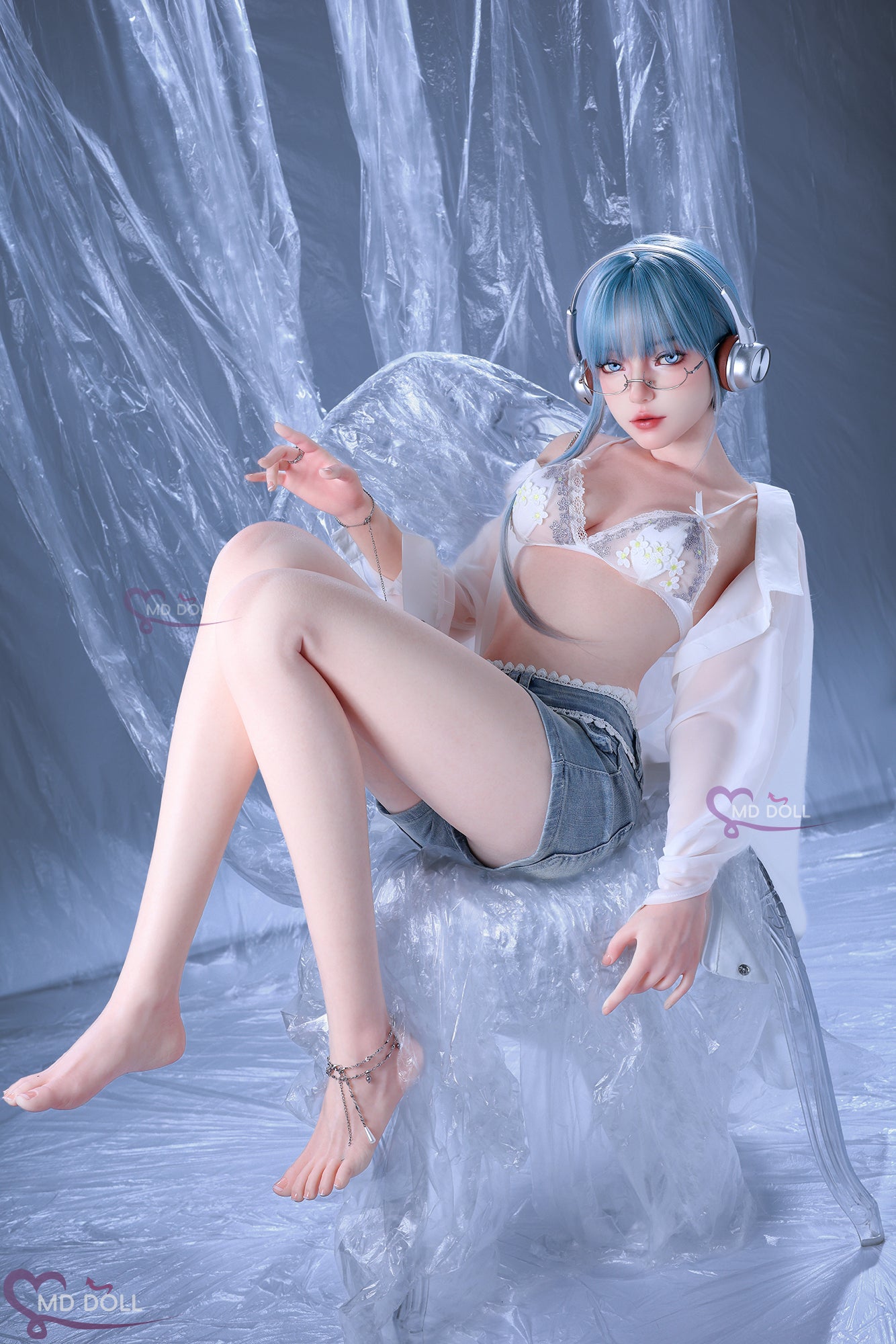 159cm/5ft2 A-cup Silicone Sex Doll – Faye