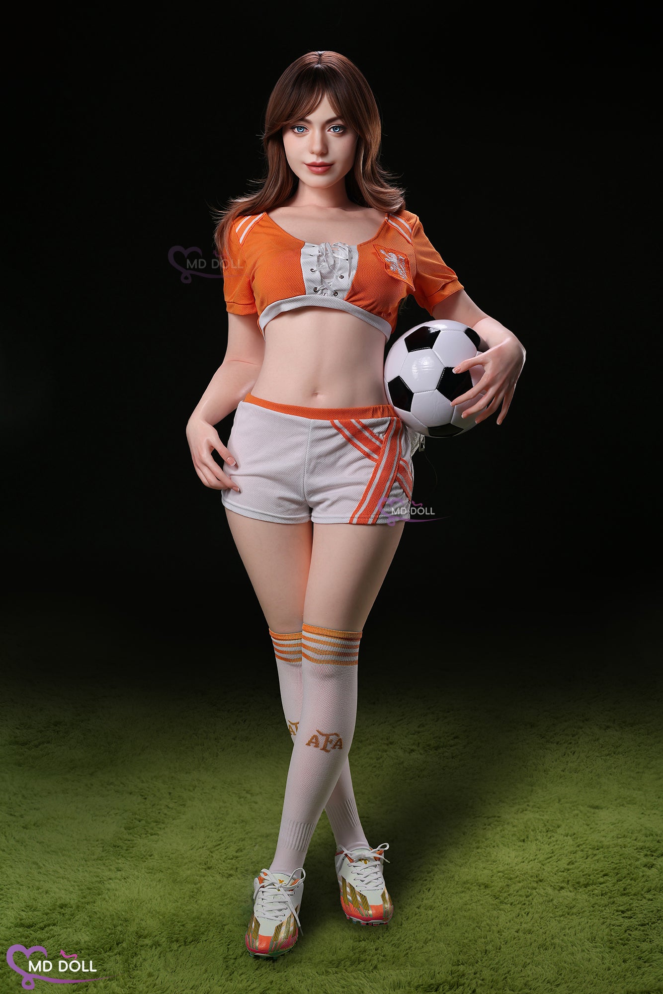 166cm/5ft5 F-cup Silicone Sex Doll – Monica