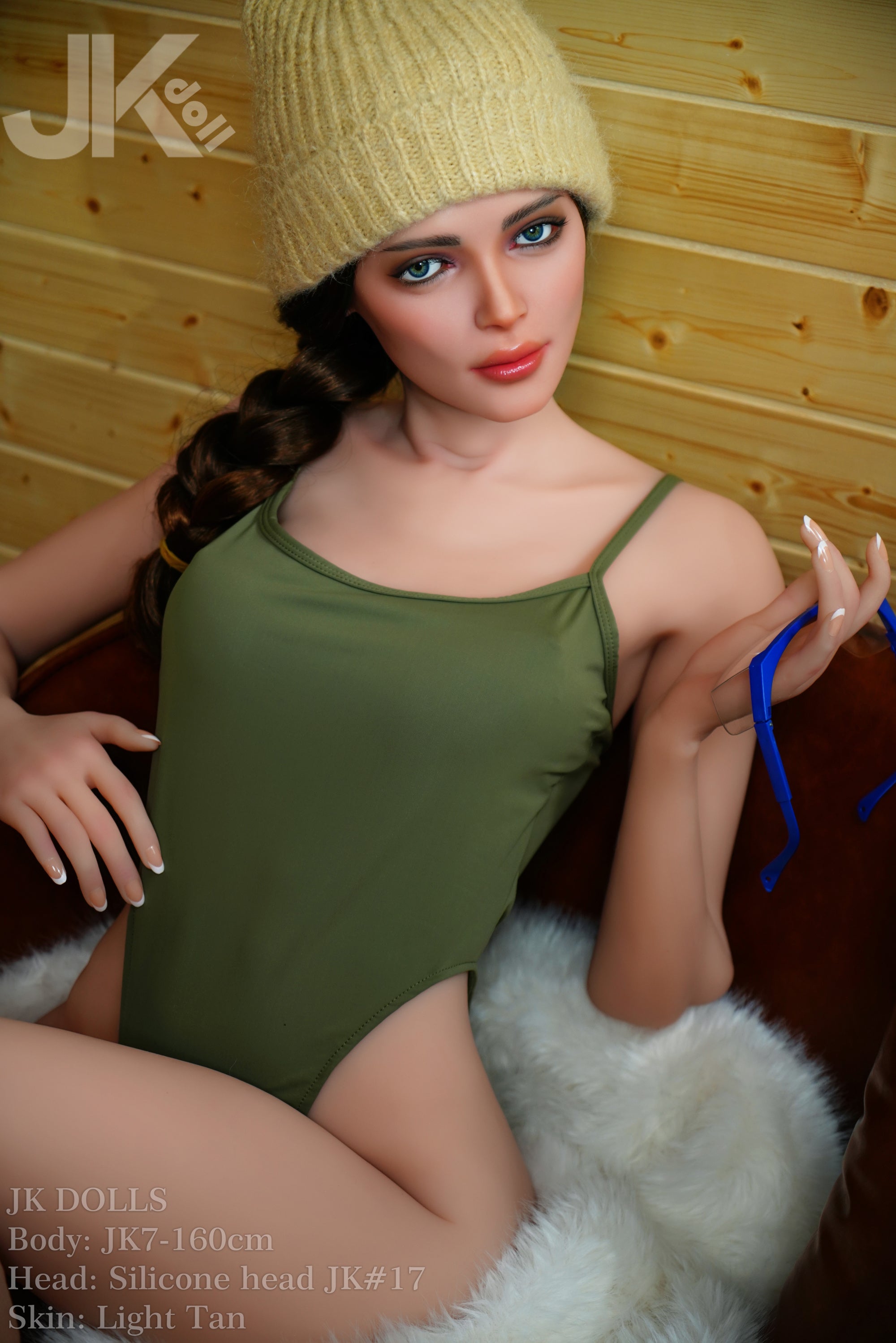160cm/5ft3 C-cup Silicone Head S-TPE Body Sex Doll – Tati