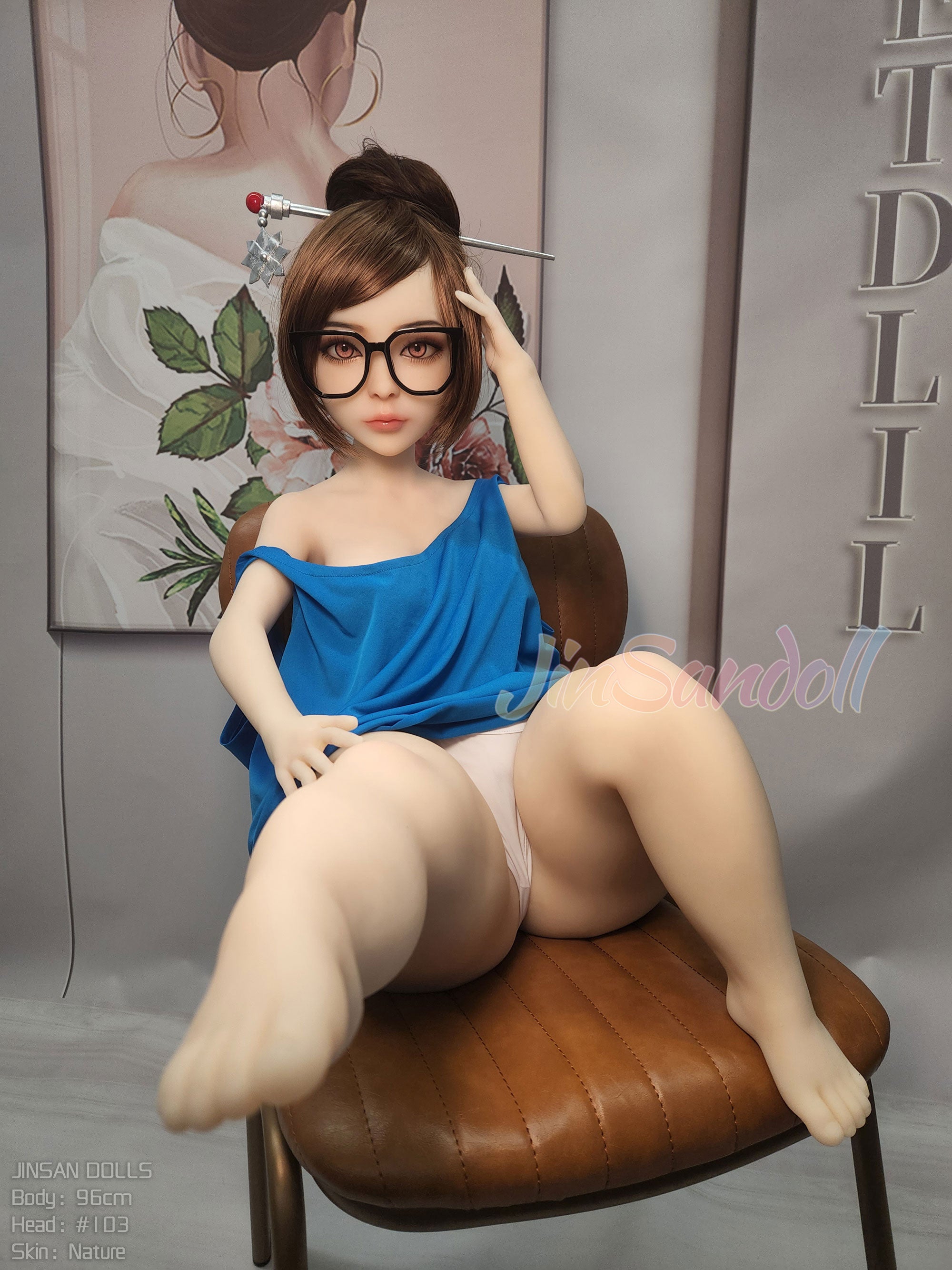 156 cm große, B-Körbchen-S-TPE-Sexdoll – Fiona