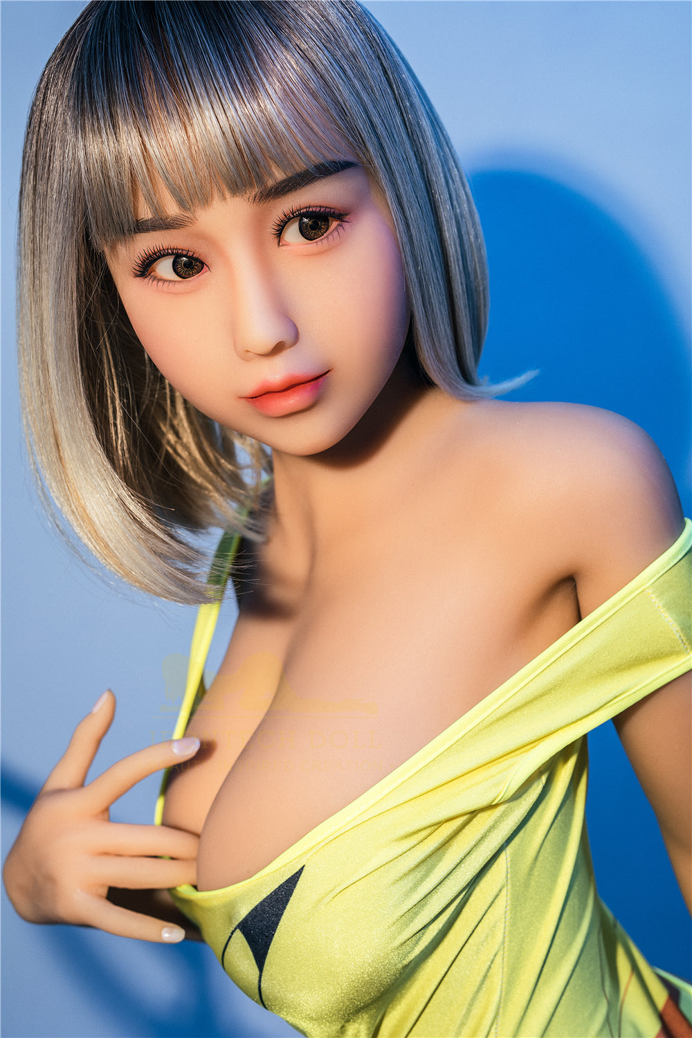 160 cm große TPE-Sexdoll mit F-Körbchen – Calypso