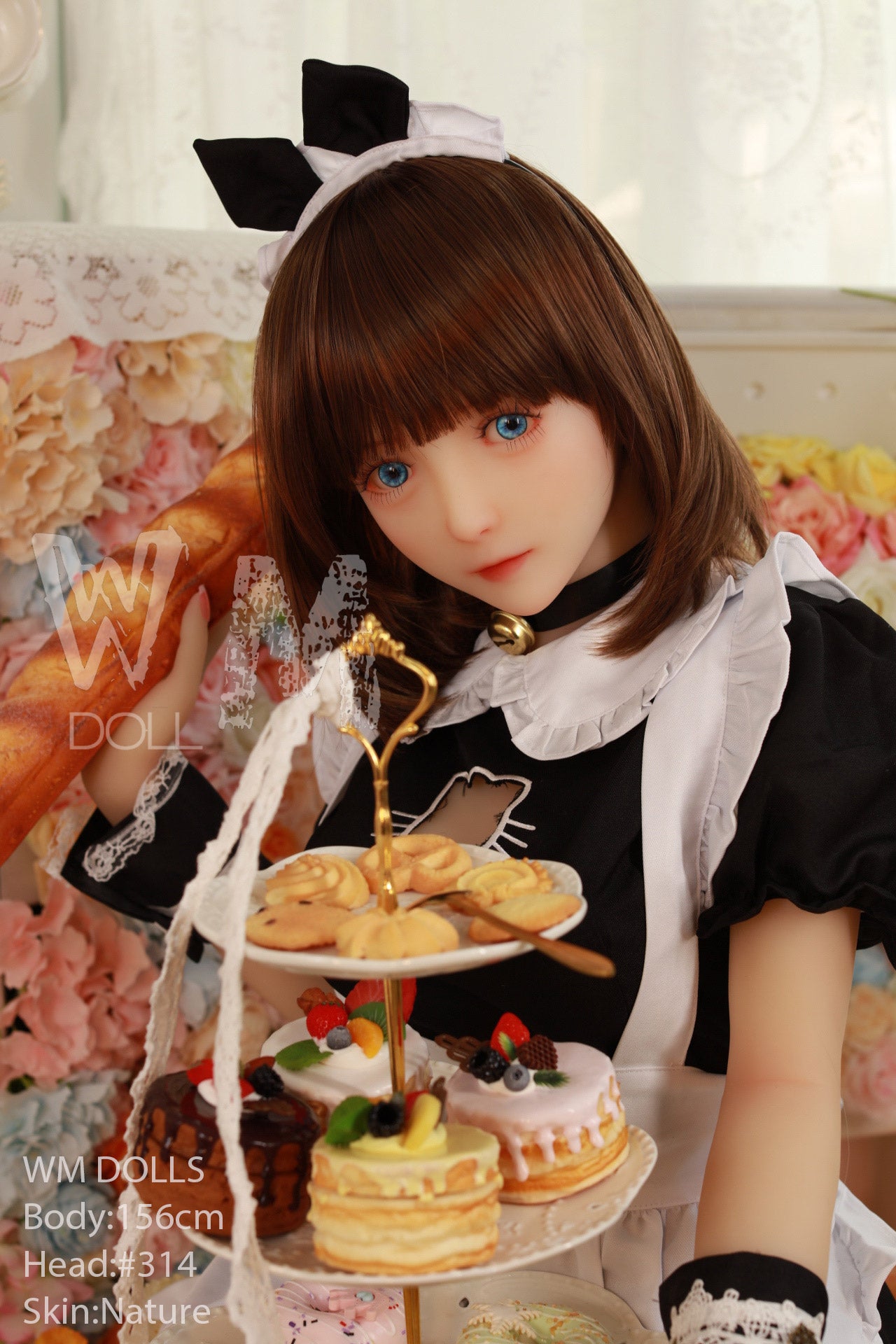 156cm/5ft1 C-cup S-TPE Sex Doll – Kiara