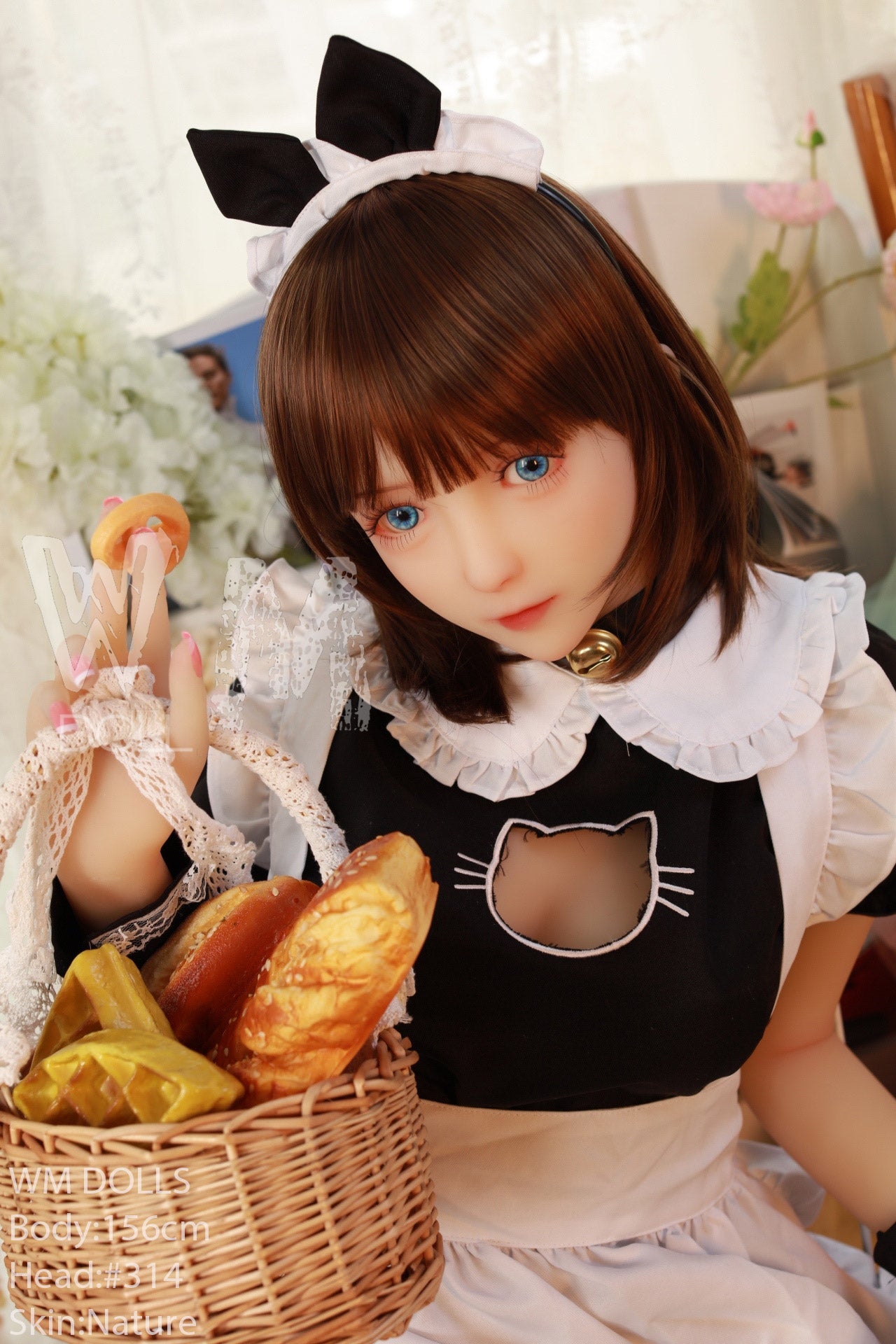 156cm/5ft1 C-cup S-TPE Sex Doll – Kiara