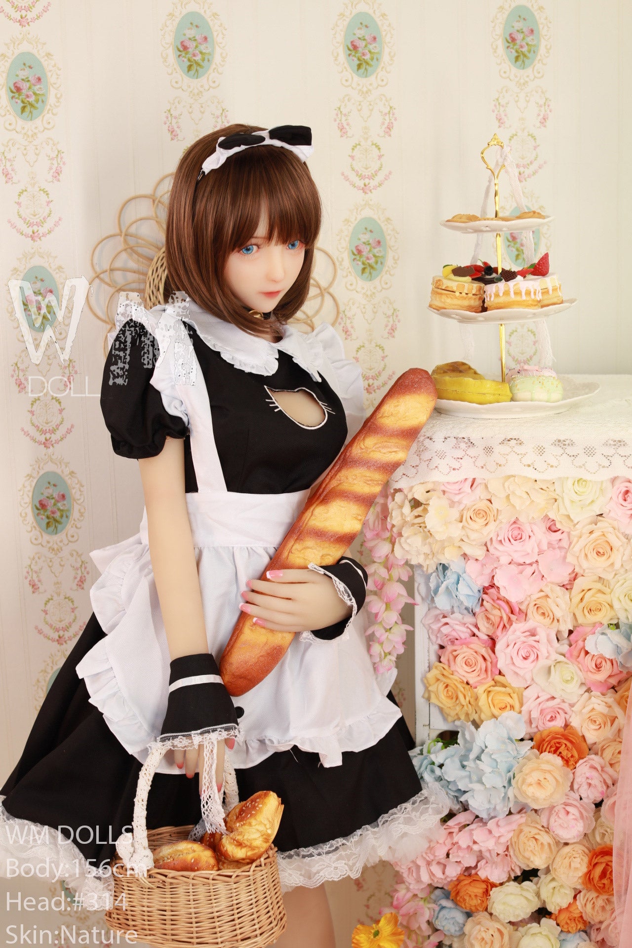 156cm/5ft1 C-cup S-TPE Sex Doll – Kiara