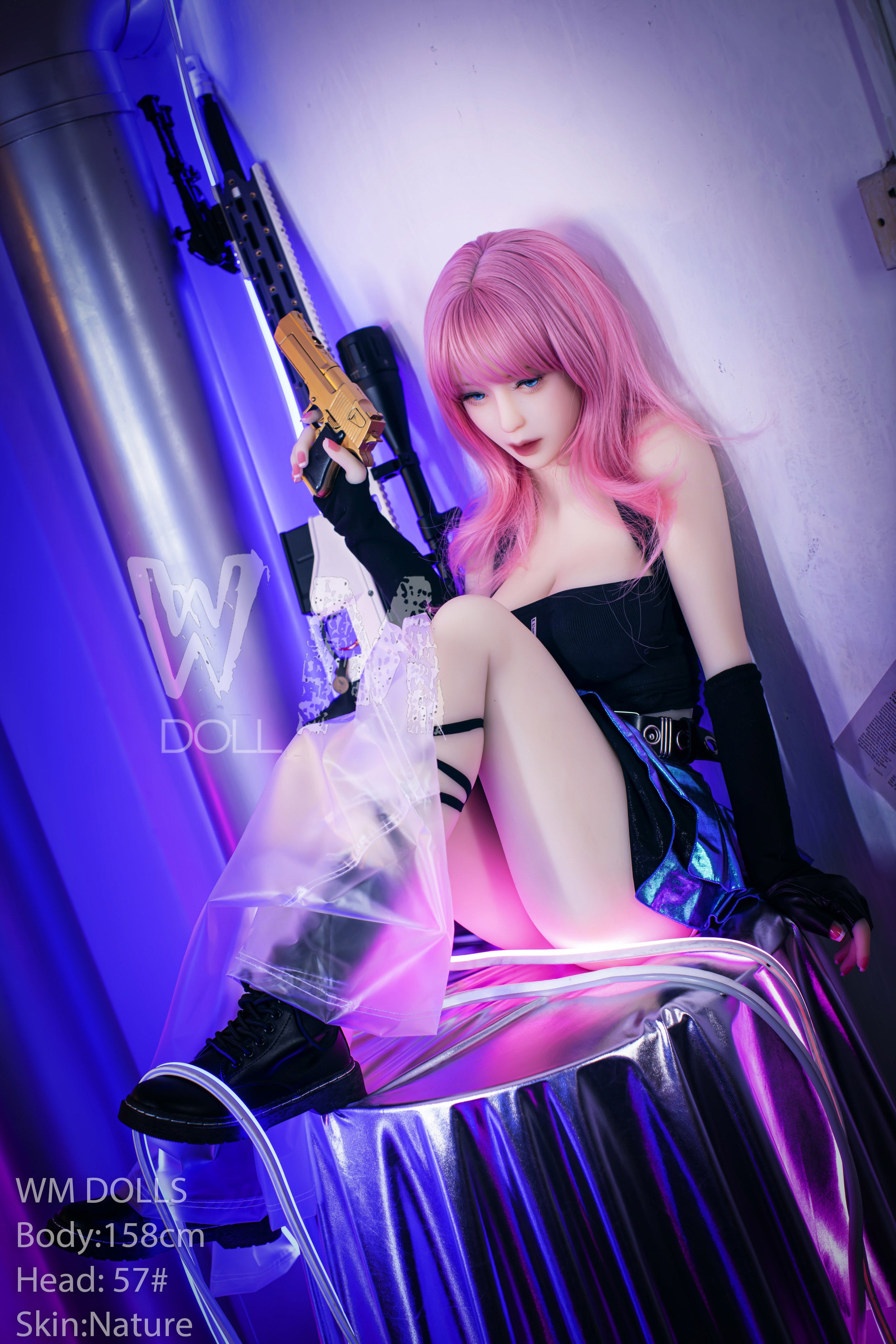 158 cm/5 Fuß 2 Zoll, F-Körbchen, S-TPE-Sexdoll – Bella