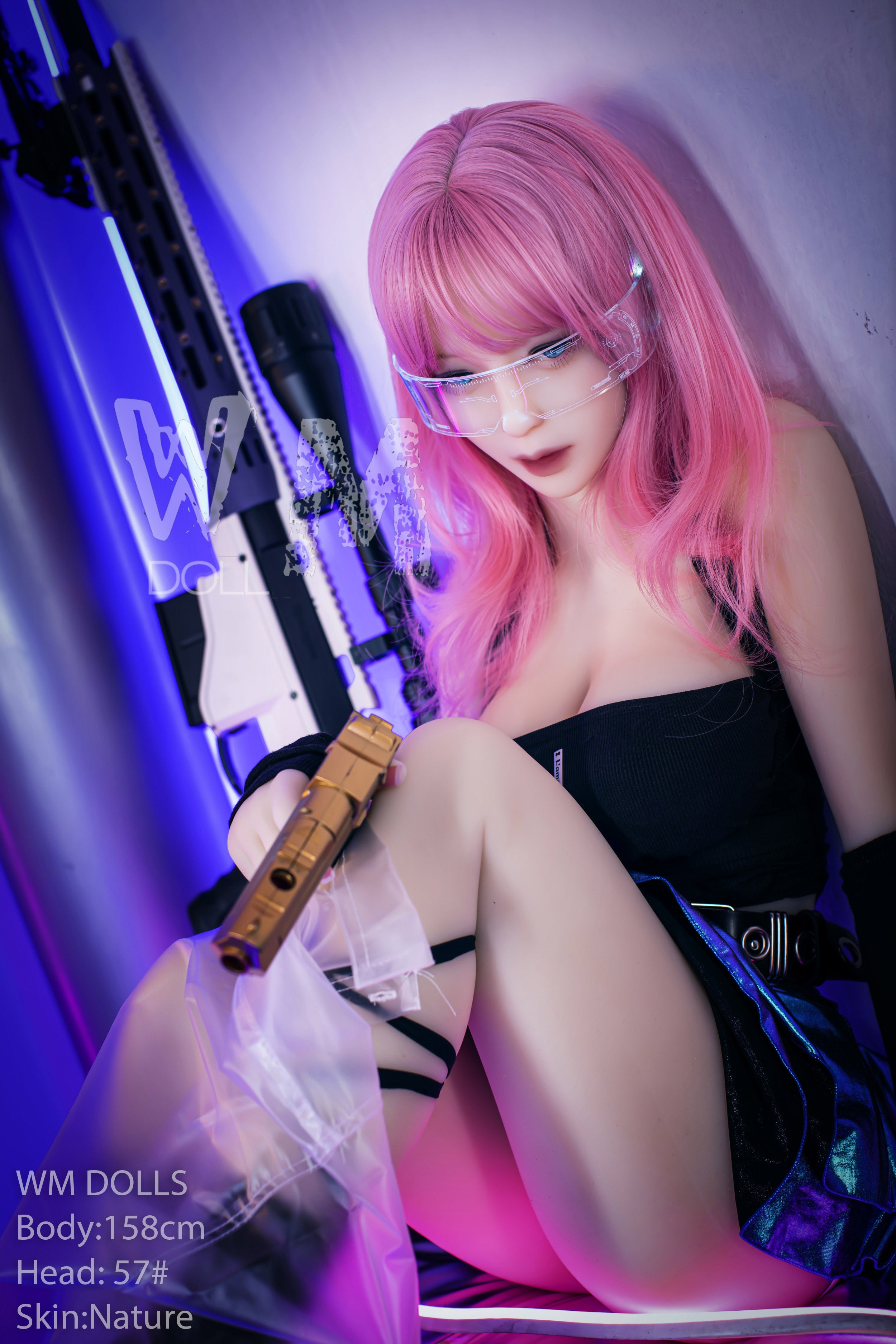 158 cm/5 Fuß 2 Zoll, F-Körbchen, S-TPE-Sexdoll – Bella
