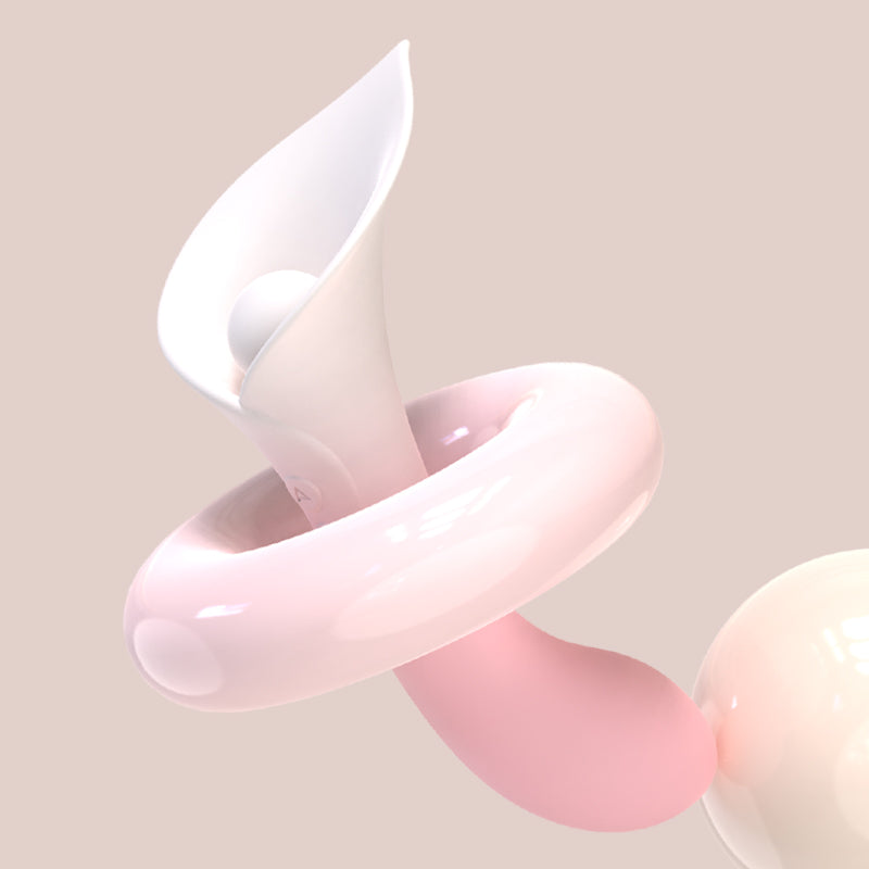 Calla Lily 10-Speed Lily-Shaped Silicone Personal Vibrator