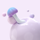 Elegant Mushroom Dual-End Massager