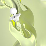 Detachable Mini Vibrator Pen With Flower‑shaped Sleeve