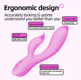 Ergonomic Compact Dual-Layer Soft Silicone Vibrator