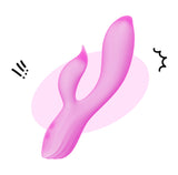 Ergonomic Compact Dual-Layer Soft Silicone Vibrator