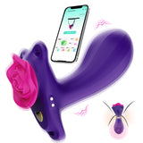 Flower Fairy Rose-Shaped Wearable Vibrator