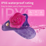 Flower Fairy Rose-Shaped Wearable Vibrator