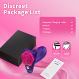 Flower Fairy Rose-Shaped Wearable Vibrator