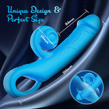 10‑Speed Snail-Shaped Vibrating Silicone Massager