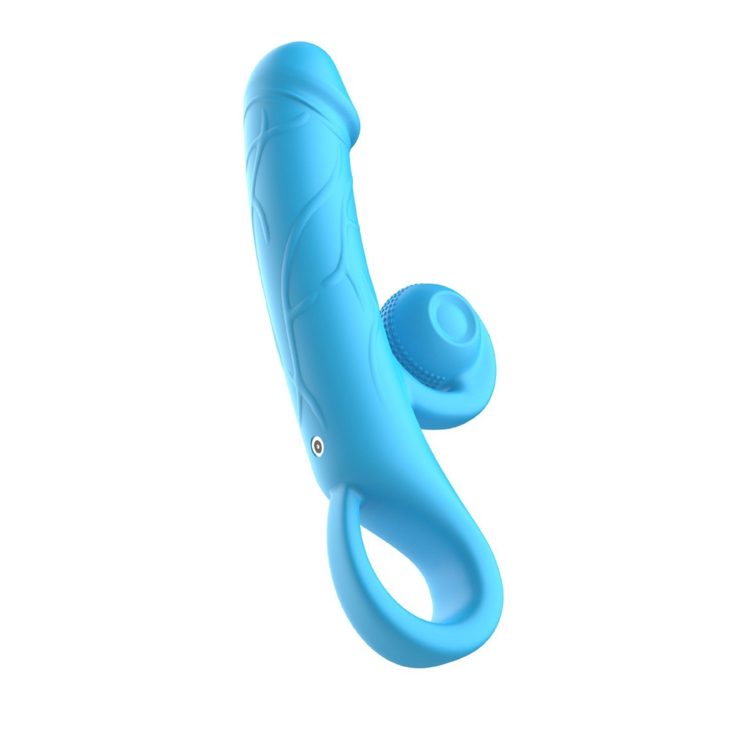 10‑Speed Snail-Shaped Vibrating Silicone Massager