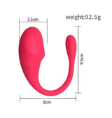 9‑Speed APP Controlled U‑Shaped Wearable Vibrator