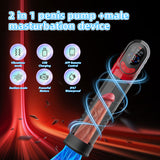 2-in-1 Male Pleasure Toy with 5-Speed Suction & Vibration