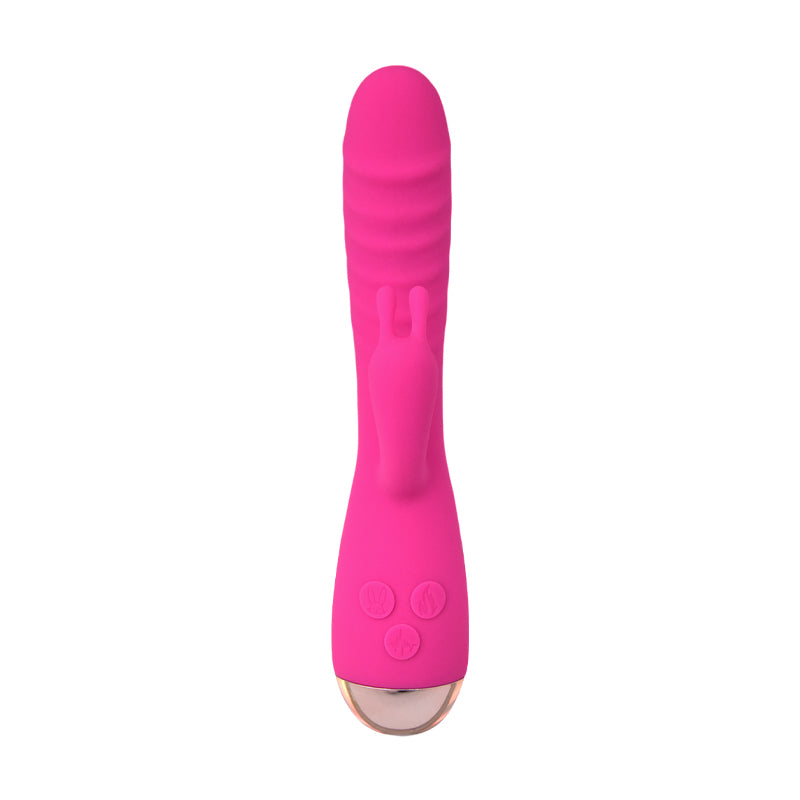 Powerful 10-Speed Heating Rabbit Dual-Head Vibrator