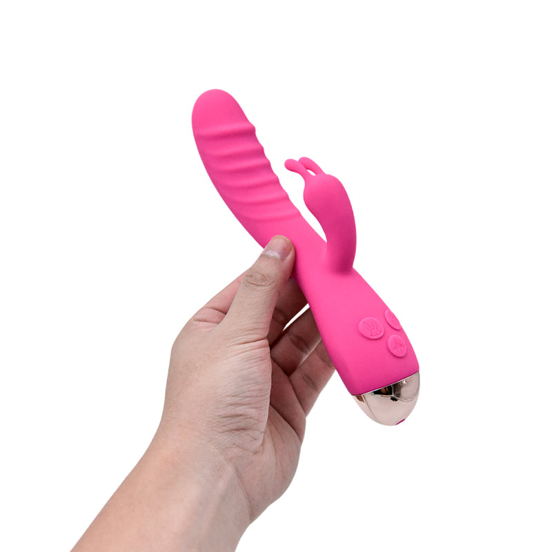 Powerful 10-Speed Heating Rabbit Dual-Head Vibrator
