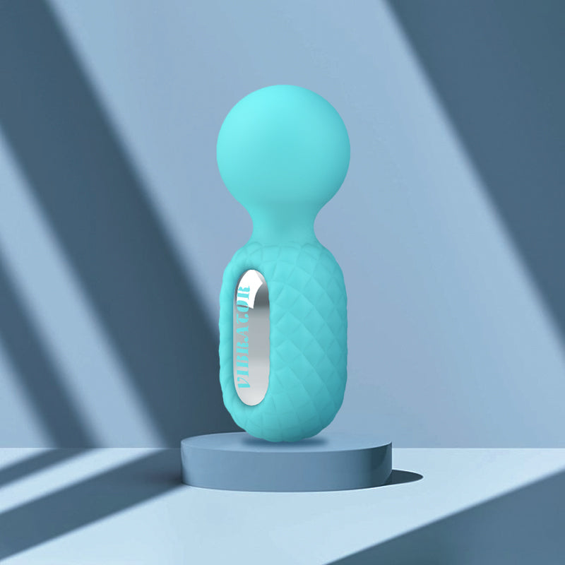 10-Mode Waterproof Spring-Loaded Mini Vibrator