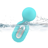 10-Mode Waterproof Spring-Loaded Mini Vibrator