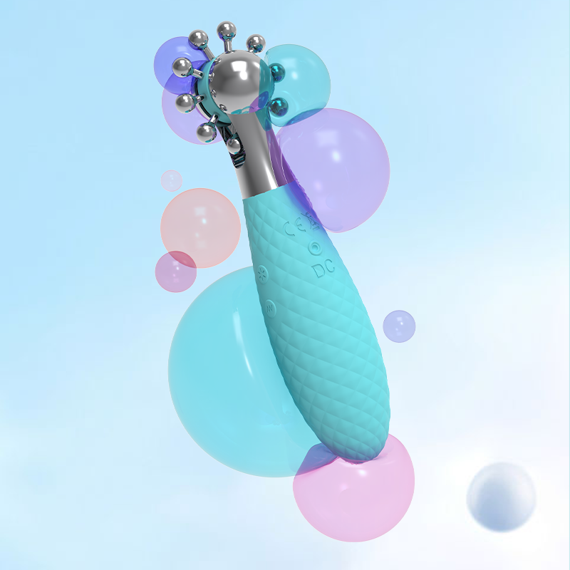 3-in-1 EMS Shock E-Stim Roller Vibrator