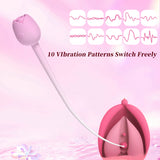 Delicate Flower‑shaped Ergonomic Flexible Vibrator