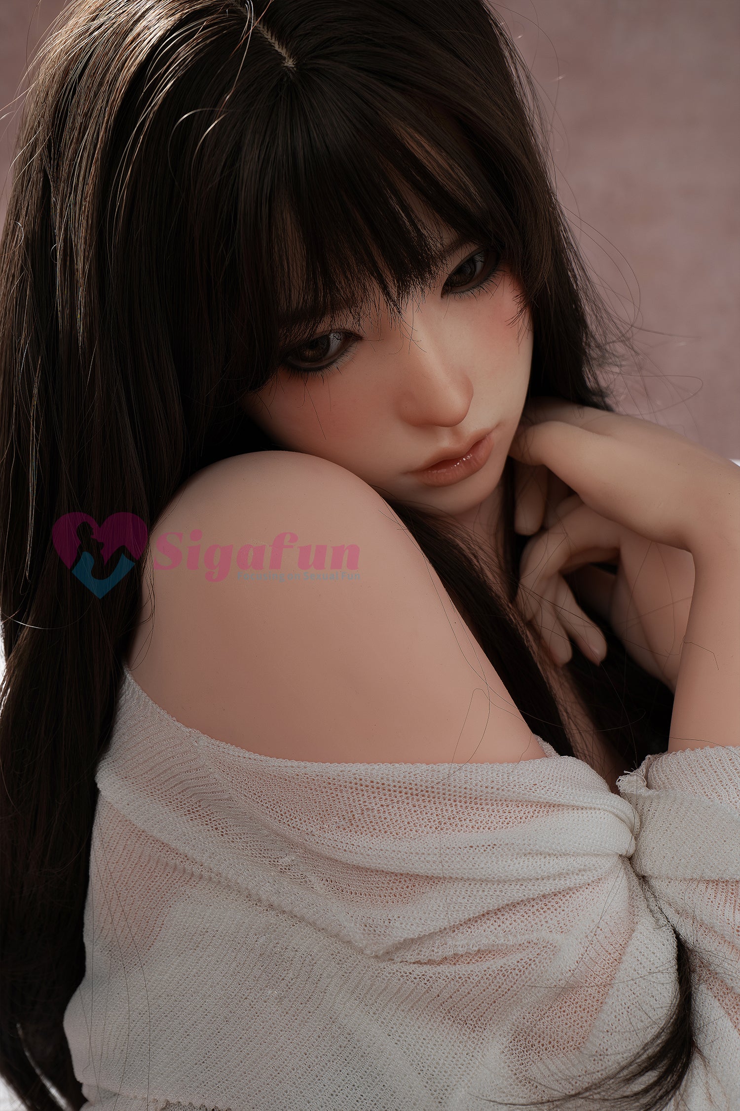 159cm/5ft2 G-cup Silicone Head TPE Body Sex Doll – Andrea