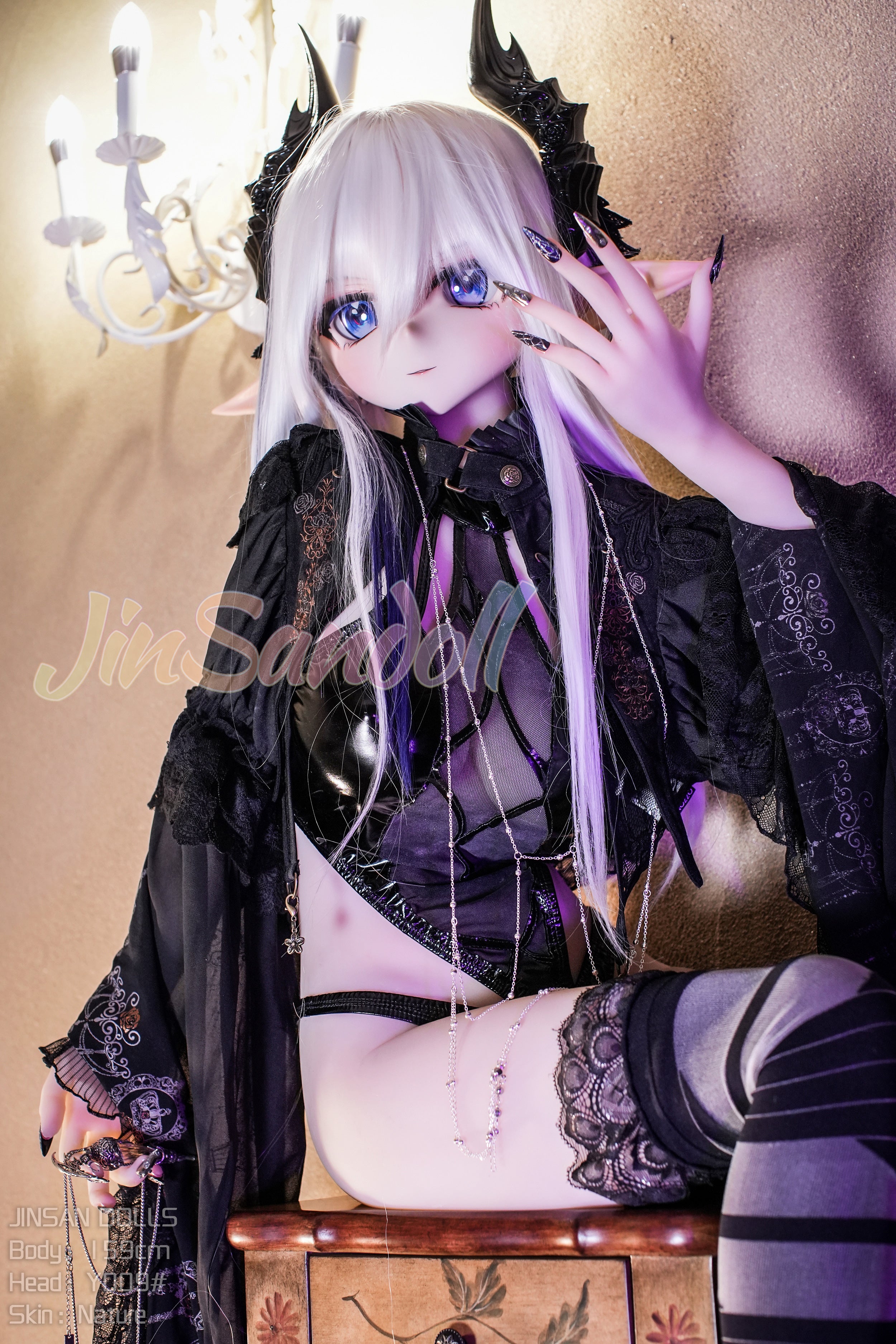 身長159cm/5フィート2インチ、Dカップ、S-TPE製セックスドール – ダズル