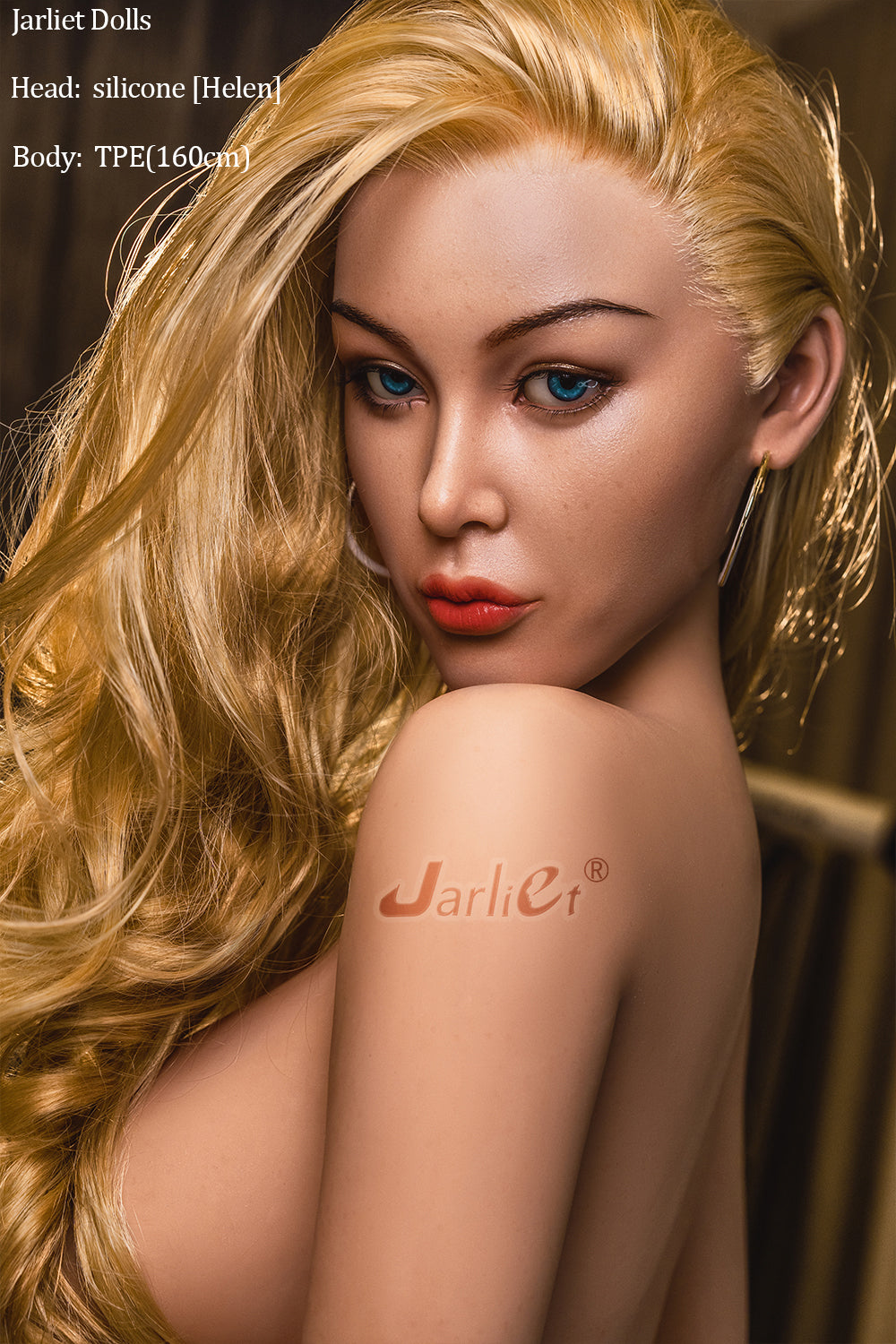 160cm/5ft3 E-cup Silicone Head TPE Body Sex Doll – Selene