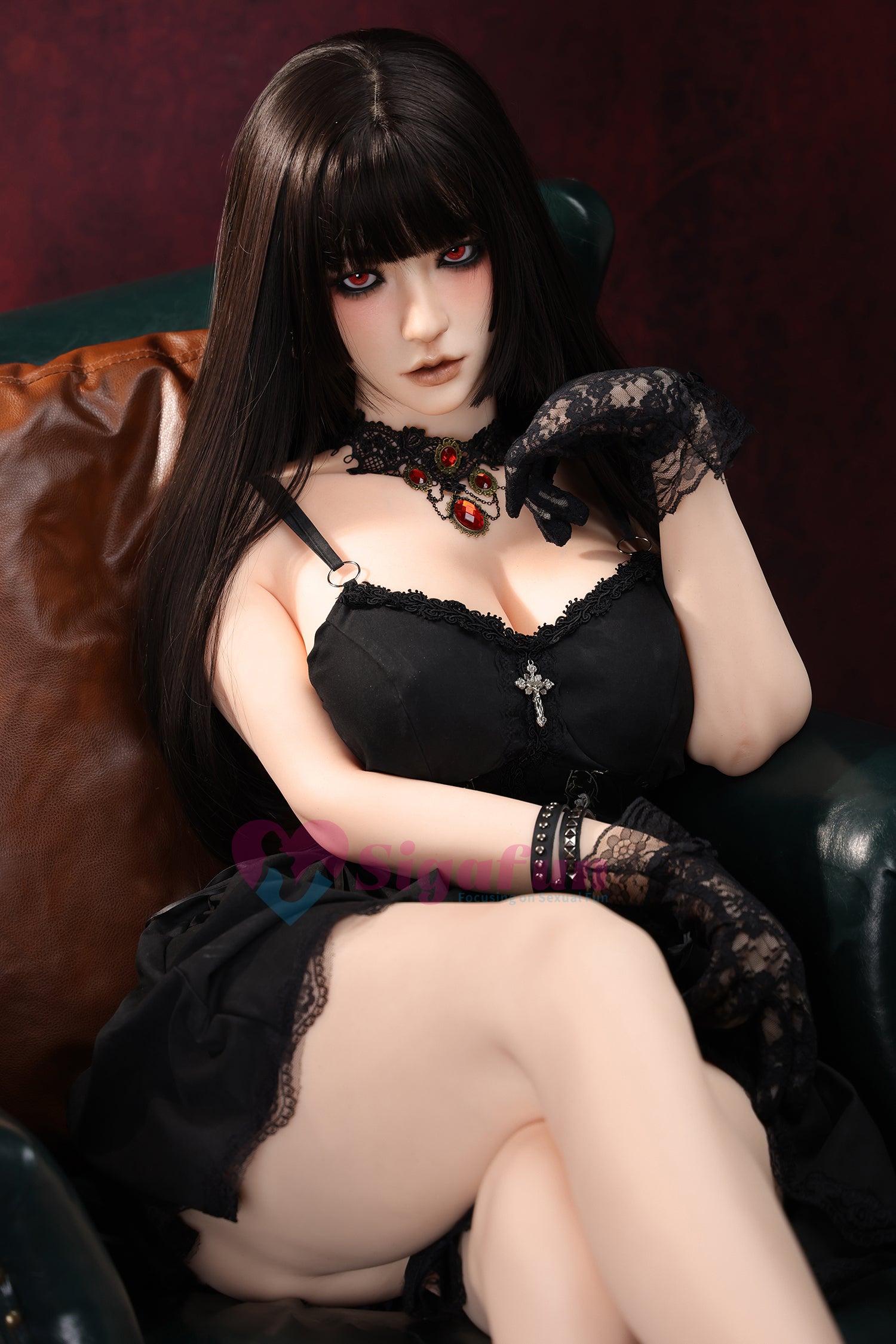164cm/5ft3 H-cup Silicone Head TPE Body Sex Doll – Valerie