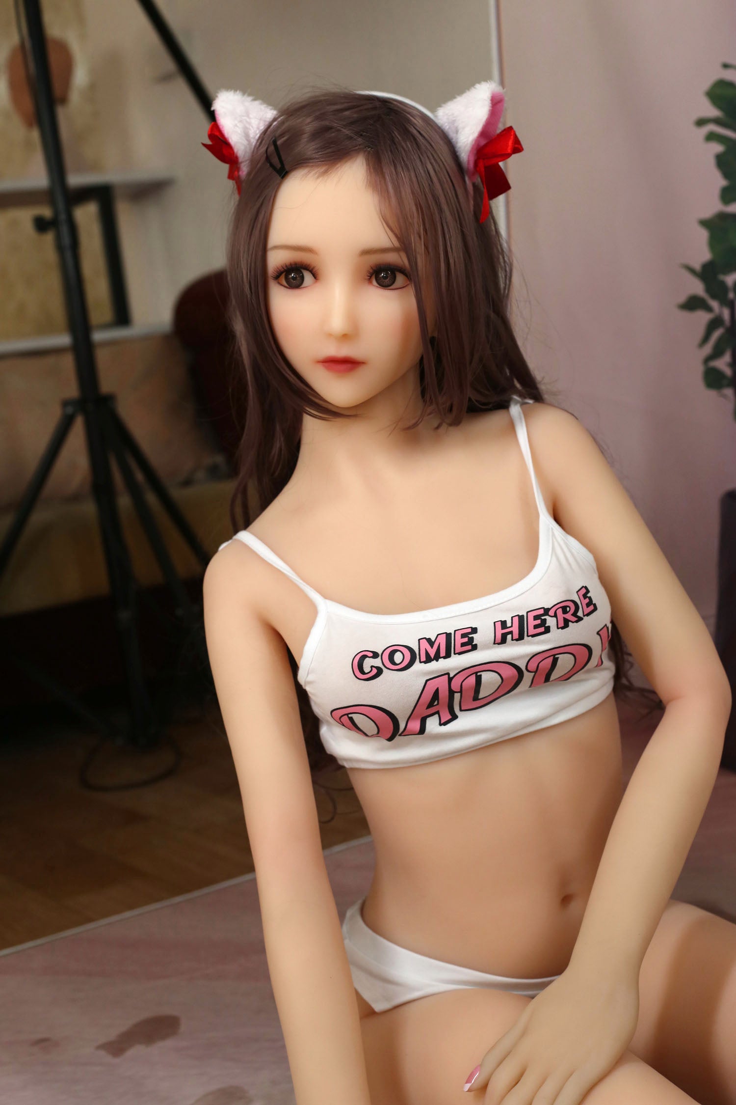 156 cm große, B-Körbchen-S-TPE-Sexdoll – Britney