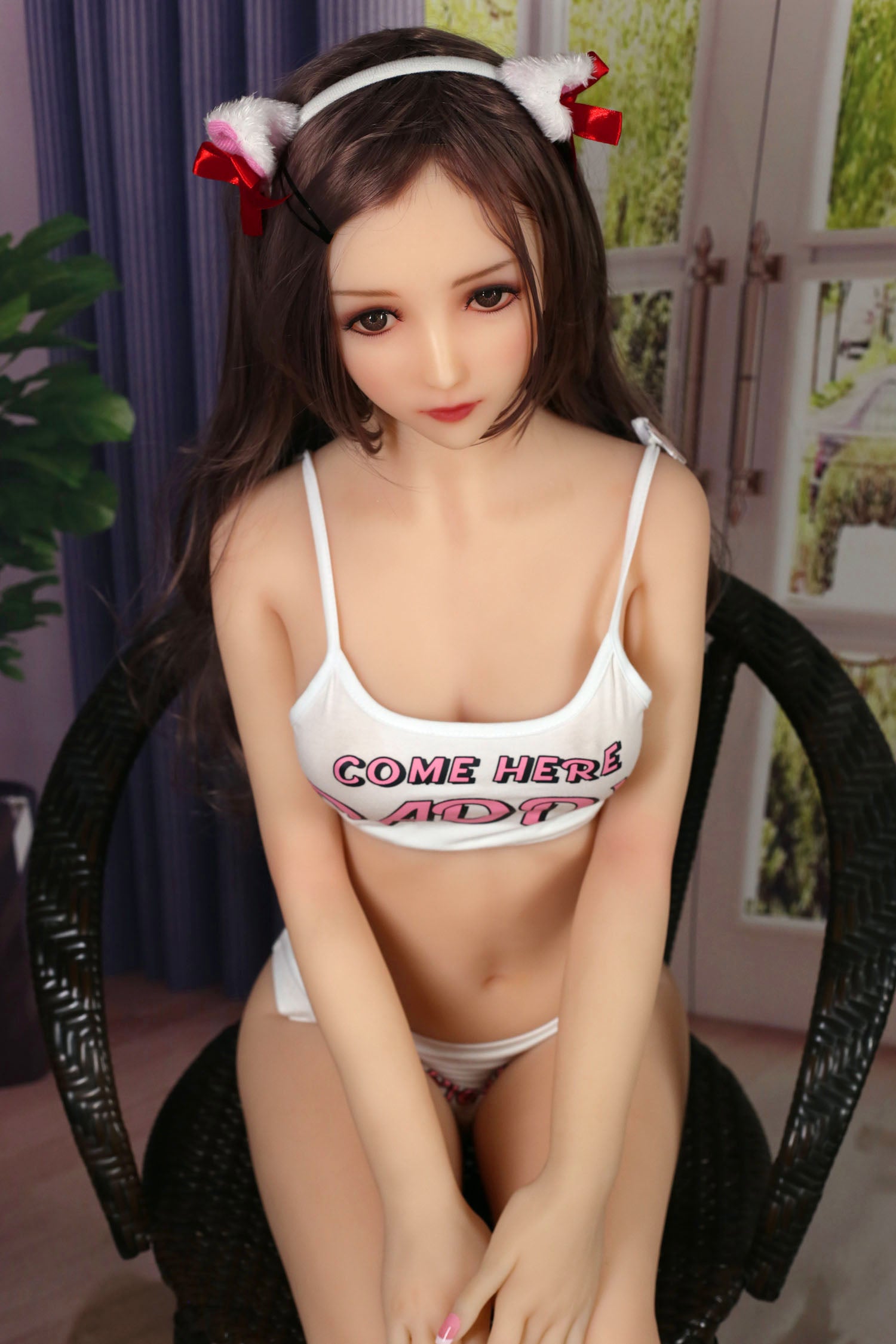 156 cm große, B-Körbchen-S-TPE-Sexdoll – Britney