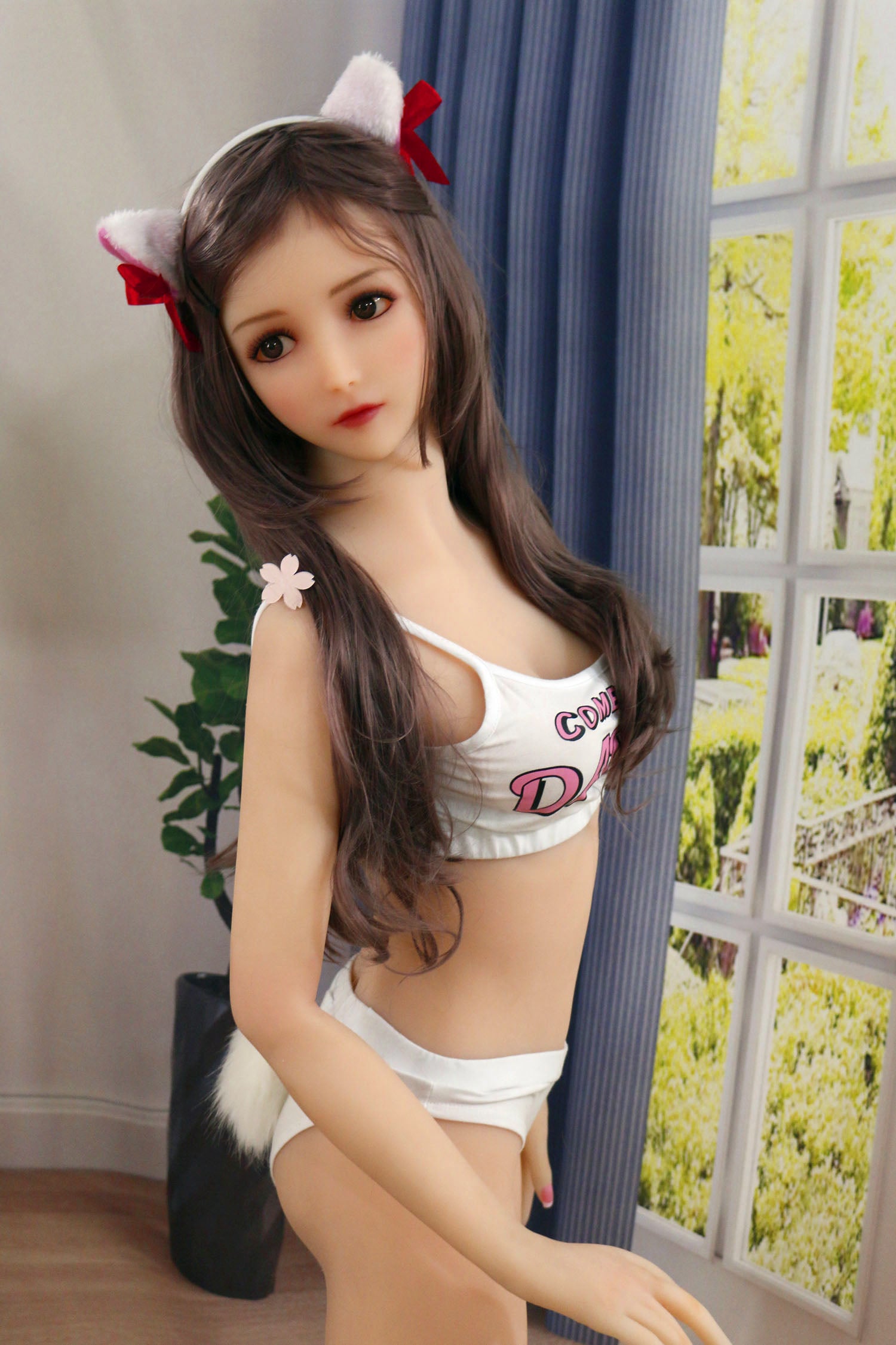 156 cm große, B-Körbchen-S-TPE-Sexdoll – Britney