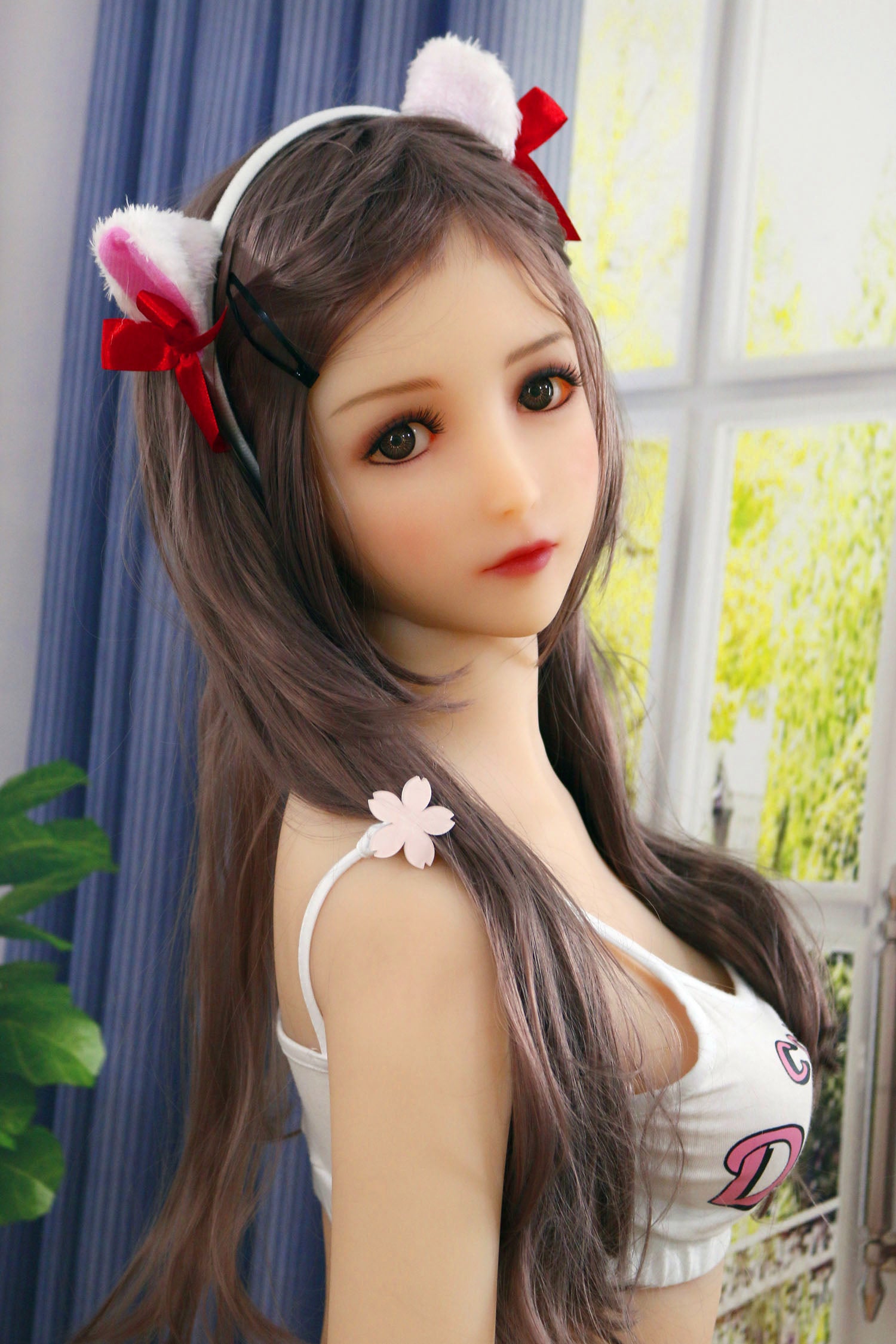 156 cm große, B-Körbchen-S-TPE-Sexdoll – Britney