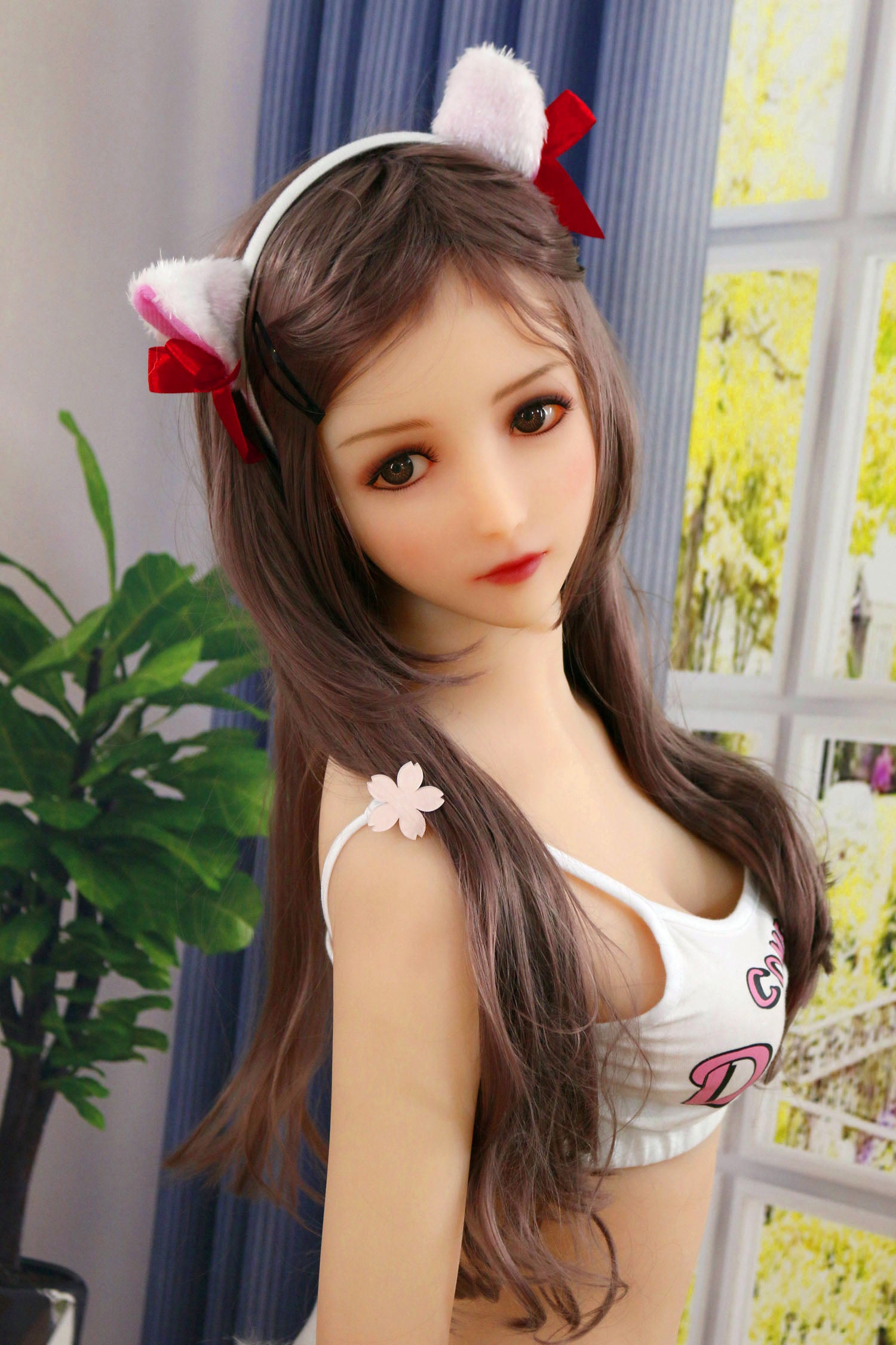 156 cm große, B-Körbchen-S-TPE-Sexdoll – Britney