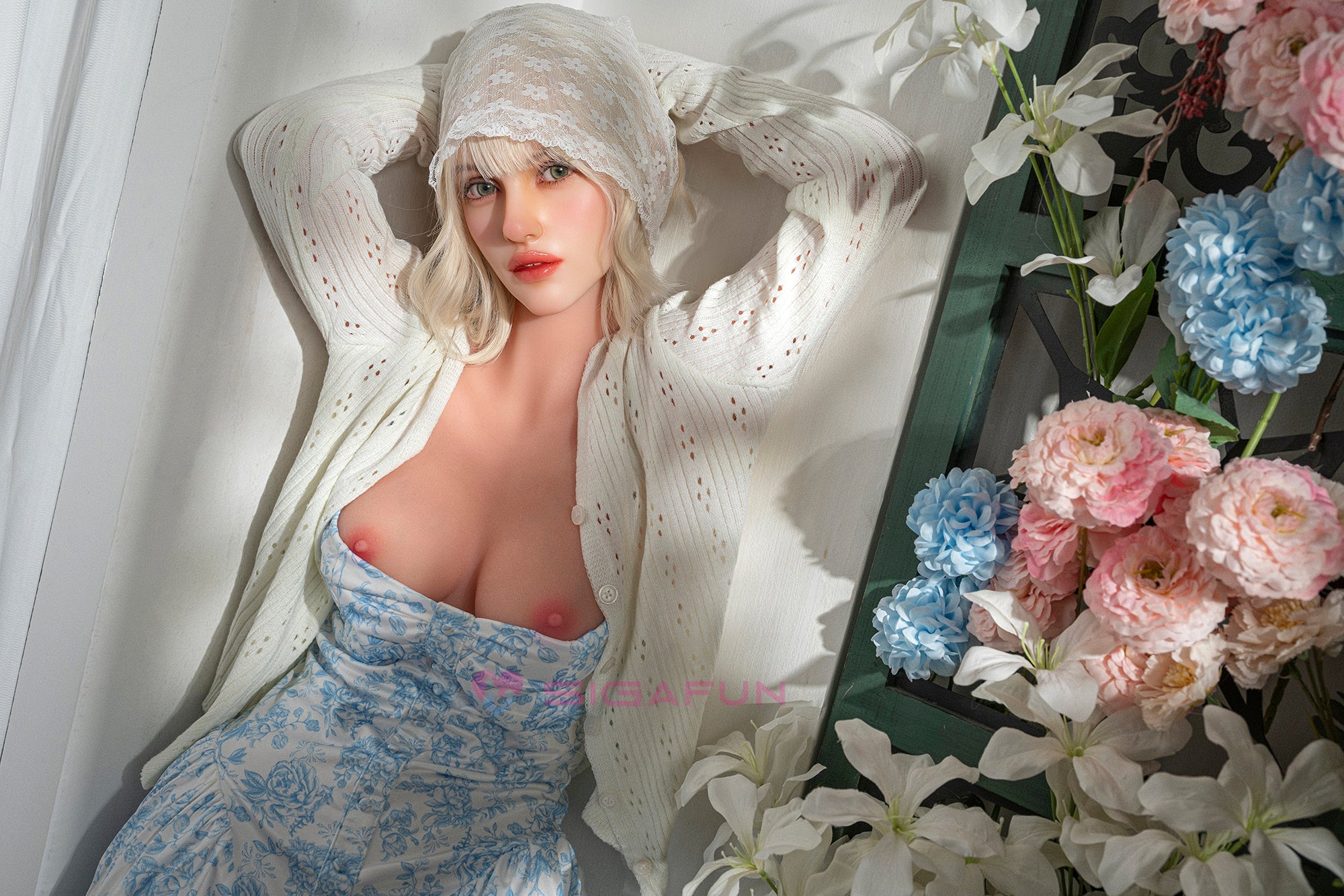163cm/5ft4 C-cup Silicone Head TPE Body Sex Doll – Cecily