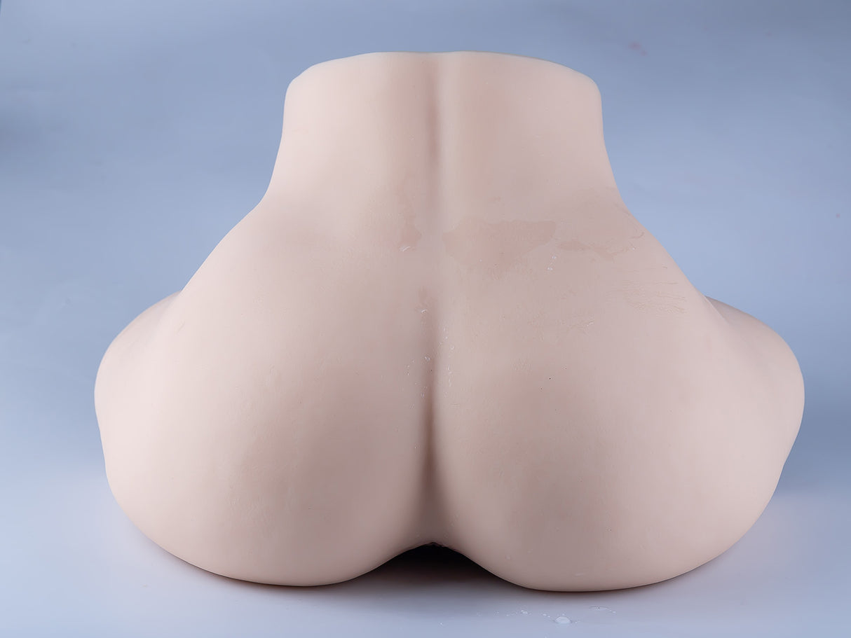 巨大なお尻 - 11kg マスターベーター セックスドール リアルな自然な膣 アナル トルソー セックス玩具