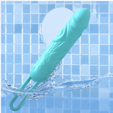 Gender-neutral Rubber Fully-coated Realistic Bullet Vibrator