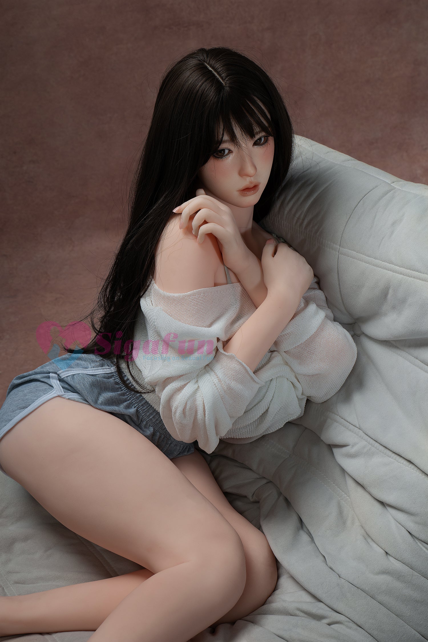 159cm/5ft2 G-cup Silicone Head TPE Body Sex Doll – Andrea