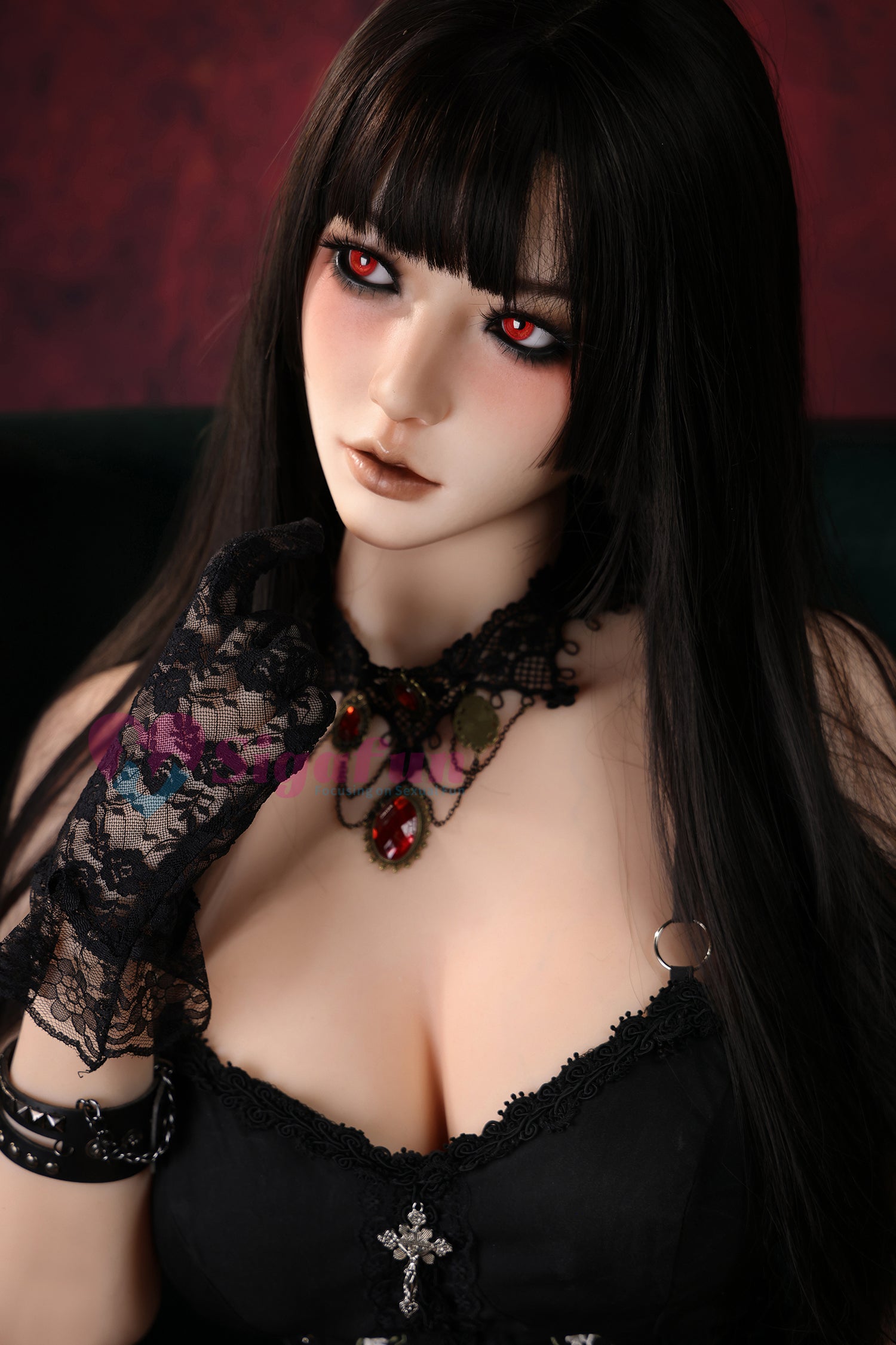 164cm/5ft3 H-cup Silicone Head TPE Body Sex Doll – Valerie