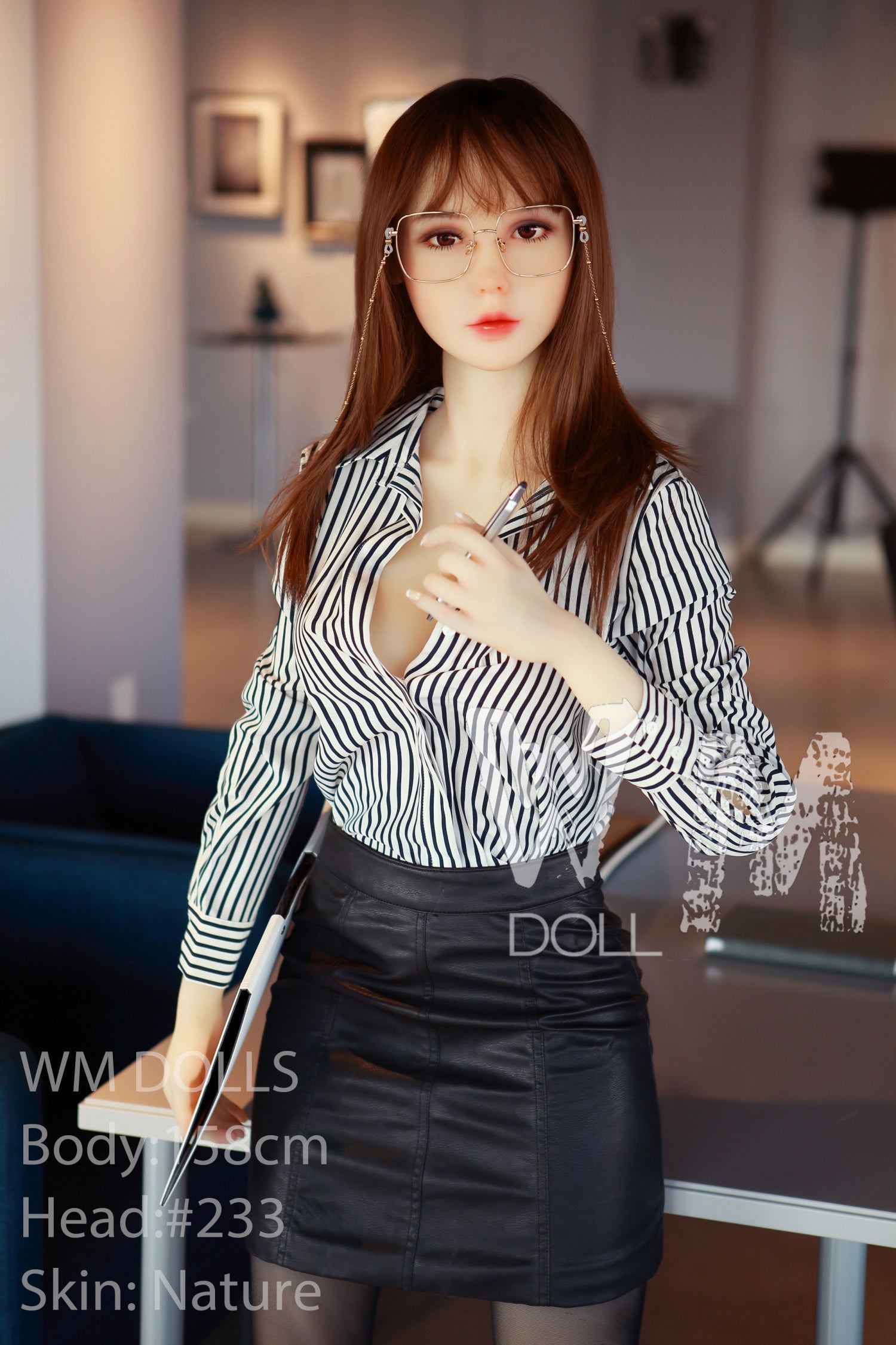 158 cm/5 Fuß 2 D-Körbchen S-TPE Sexpuppe – Serena