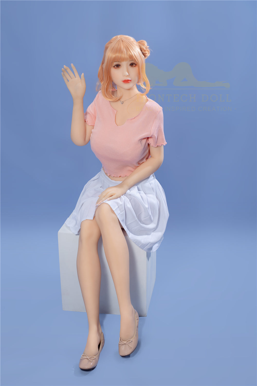 160 cm große TPE-Sexdoll mit F-Körbchen – Calypso