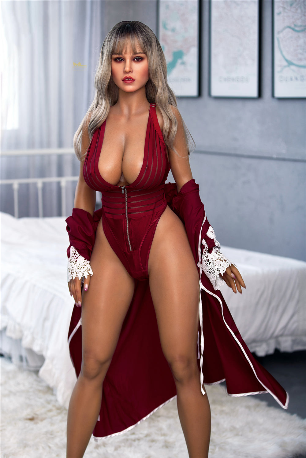 165cm/5ft4 E-cup Silicone Sex Doll – Evangeline