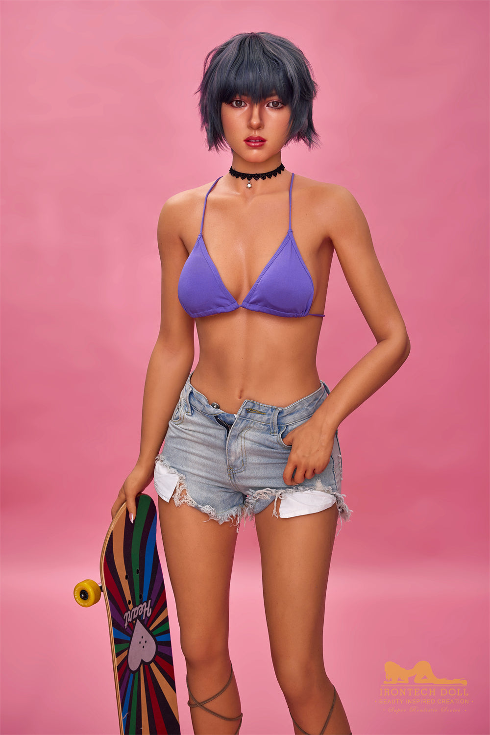 身長168cm/5フィート5インチ、Bカップのシリコン製セックスドール – フェニー