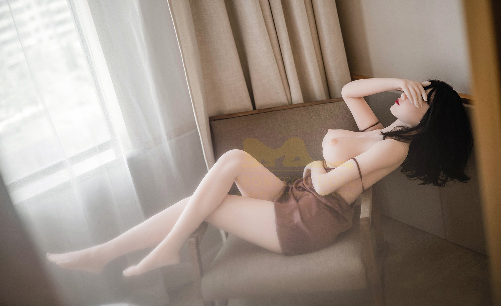 159 cm große TPE-Sexdoll mit F-Körbchen – Nyx